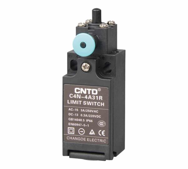 لیمیت سوئیچ فشاری باریک ضامن دار ساده CNTD کد C4N-4A31R