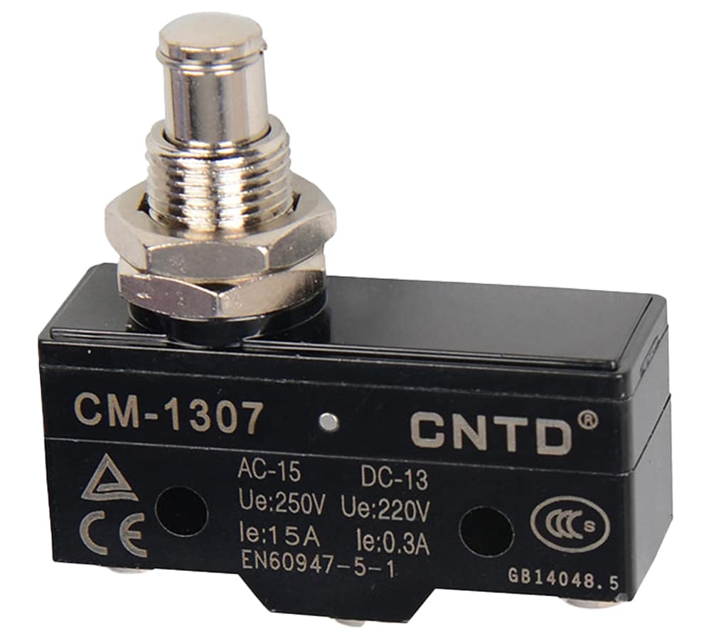 میکروسوئیچ فشاری ساده CNTD کد CM-1307