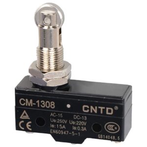 میکروسوئیچ فشاری با قرقره فلزی CNTD کد CM-1308