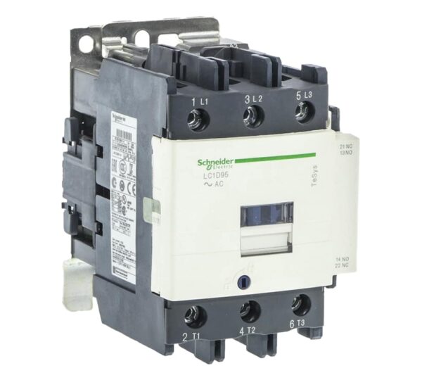 کنتاکتور سه پل 95 آمپر 220 ولت AC اشنایدر کد LC1D95M7