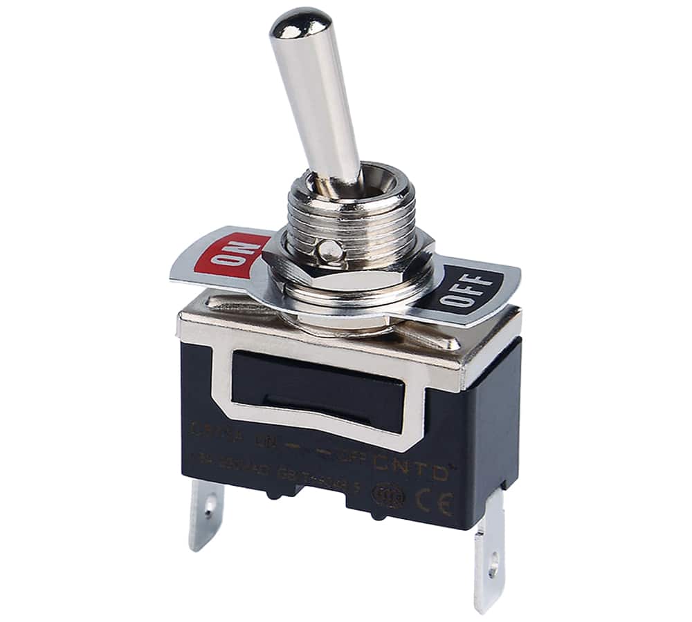 کلید کلنگی دو حالته تک پل 15 آمپر CNTD کد C511A