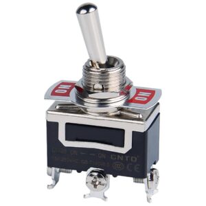 کلید کلنگی دو حالته تک پل 15 آمپر برند CNTD کد C512B