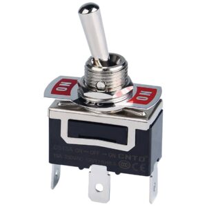 کلید کلنگی سه حالته تک پل 15 آمپر CNTD کد C513A