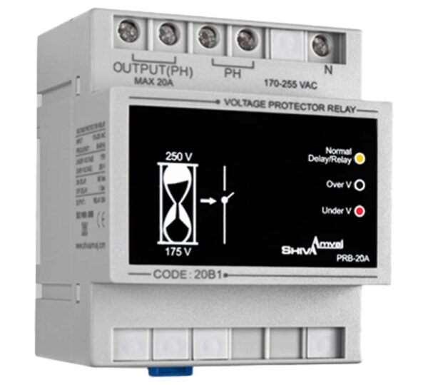 محافظ ولتاژ 20 آمپر شیوا امواج کد 20B1