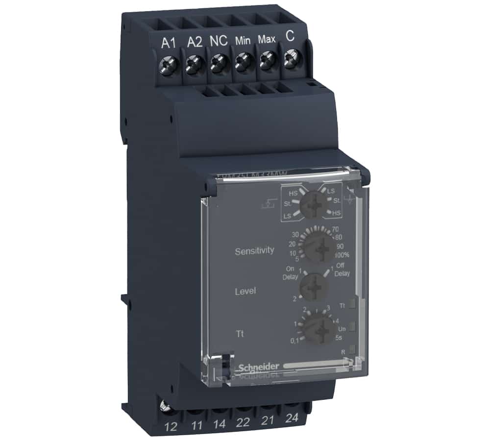 رله کنترل سطح مایعات اشنایدر کد RM35LM33MW