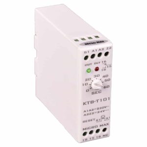 رله تایمر کتابی 60-0 ثانیه میکرو کد KTB-T101