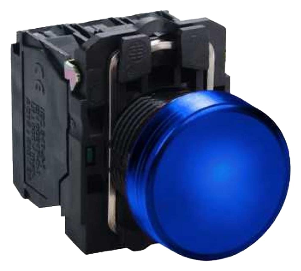 چراغ سیگنال آبی 24 ولت اشنایدر کد XB5AVB6