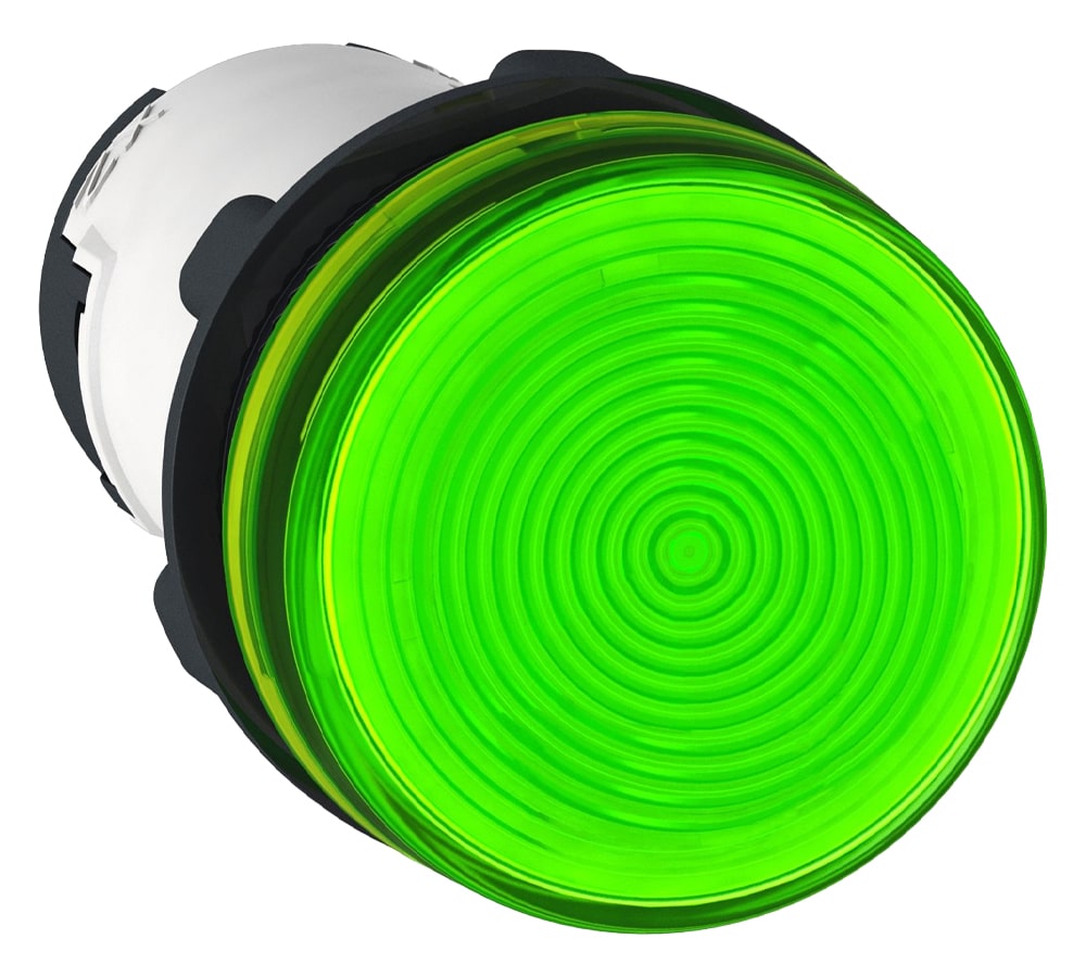 چراغ سیگنال سبز 220 ولت اشنایدر کد XB7EV63P