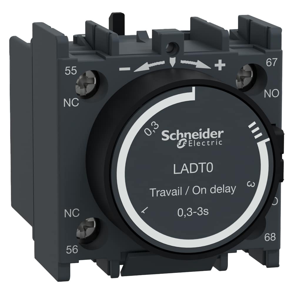 تایمر بادی 0.3 تا 3 ثانیه اشنایدر LADT0