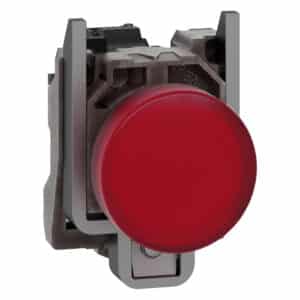 چراغ سیگنال قرمز 220 ولت AC فلزی اشنایدر XB4BVM4