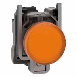 چراغ سیگنال زرد 220 ولت AC فلزی اشنایدر XB4BVM5