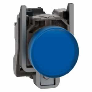 چراغ سیگنال آبی 220 ولت AC فلزی اشنایدر XB4BVM6