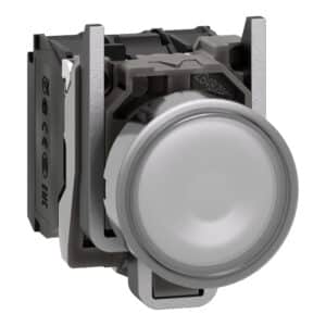 شستی چراغدار سفید 24 ولت AC/DC اشنایدر XB4BW31B5
